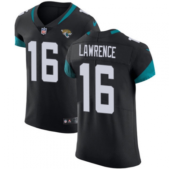 Nike Jacksonville Jaguars 16 Trevor Lawrence Black Team Color Men Stitched NFL Vapor Untouchable Elite Jersey Nike Jacksonville Jaguars 16 Trevor Lawrence Black Team Color Men Stitched NFL Vapor Untouchable Elite Jersey