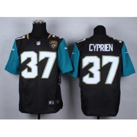Nike Jacksonville Jaguars 37 John Cyprien black Elite NFL Jersey Nike Jacksonville Jaguars 37 John Cyprien black Elite NFL Jersey