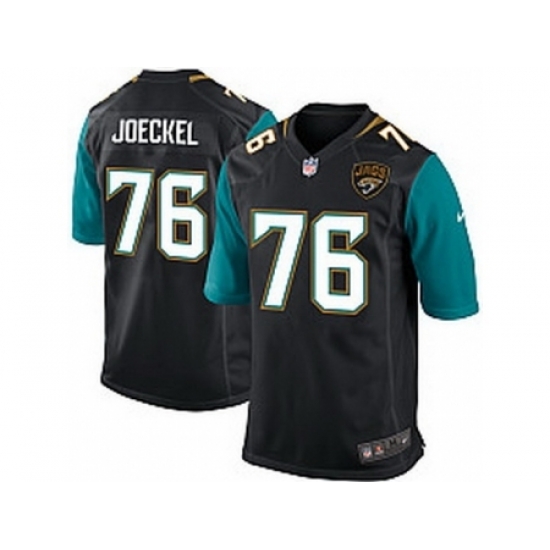 Nike Jacksonville Jaguars 76 Luke Joeckel Black Game NFL Jersey Nike Jacksonville Jaguars 76 Luke Joeckel Black Game NFL Jersey