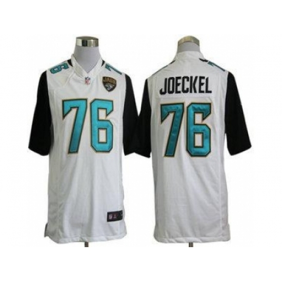Nike Jacksonville Jaguars 76 Luke Joeckel White Game NFL Jersey Nike Jacksonville Jaguars 76 Luke Joeckel White Game NFL Jersey