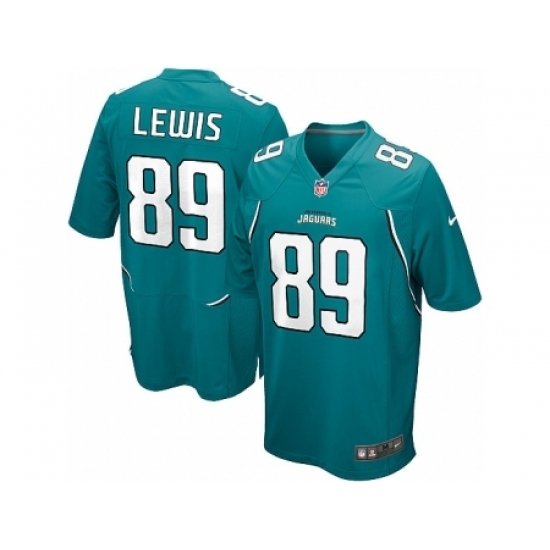 Nike Jacksonville Jaguars 89 Marcedes Lewis Game Green NFL Jersey Nike Jacksonville Jaguars 89 Marcedes Lewis Game Green NFL Jersey