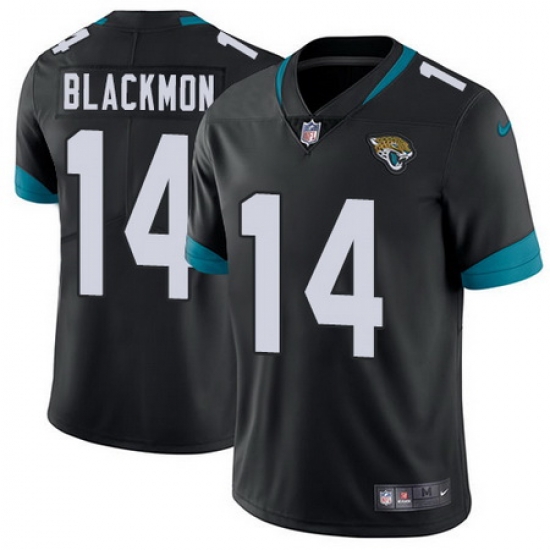 Nike Jaguars #14 Justin Blackmon Black Alternate Mens Stitched NFL Vapor Untouchable Limited Jersey Nike Jaguars #14 Justin Blackmon Black Alternate Mens Stitched NFL Vapor Untouchable Limited Jersey