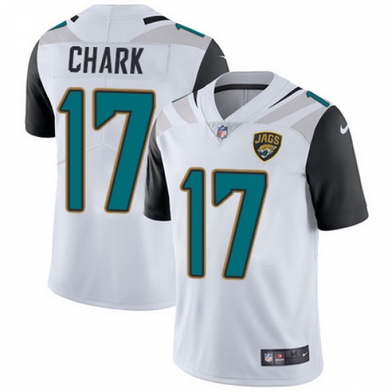 Nike Jaguars #17 DJ Chark White Mens Stitched NFL Vapor Untouchable Limited Jersey Nike Jaguars #17 DJ Chark White Mens Stitched NFL Vapor Untouchable Limited Jersey