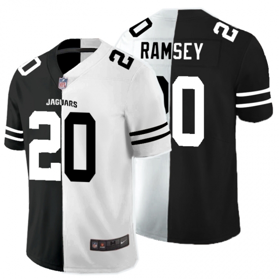 Nike Jaguars 20 Jalen Ramsey Black And White Split Vapor Untouchable Limited Jersey Nike Jaguars 20 Jalen Ramsey Black And White Split Vapor Untouchable Limited Jersey