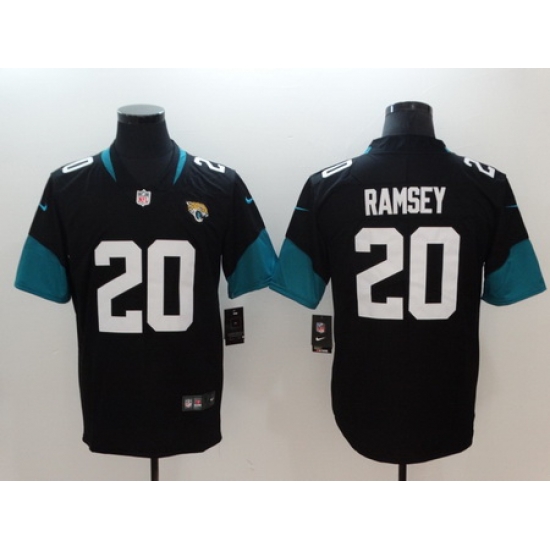 Nike Jaguars #20 Jalen Ramsey Black New 2018 Vapor Untouchable Limited Jersey Nike Jaguars #20 Jalen Ramsey Black New 2018 Vapor Untouchable Limited Jersey