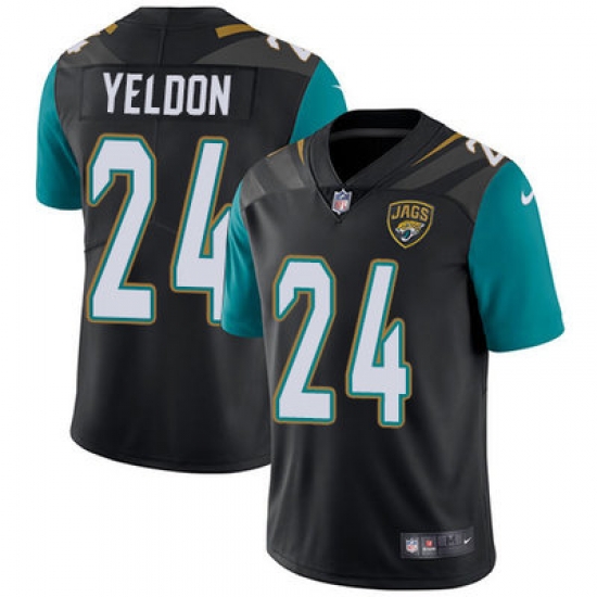 Nike Jaguars #24 T J Yeldon Black Alternate Mens Stitched NFL Vapor Untouchable Limited Jersey Nike Jaguars #24 T J Yeldon Black Alternate Mens Stitched NFL Vapor Untouchable Limited Jersey