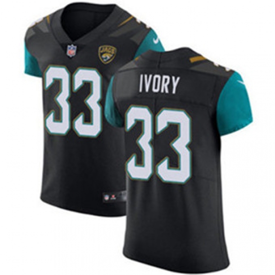 Nike Jaguars #33 Chris Ivory Black Alternate Mens Stitched NFL Vapor Untouchable Elite Jersey Nike Jaguars #33 Chris Ivory Black Alternate Mens Stitched NFL Vapor Untouchable Elite Jersey