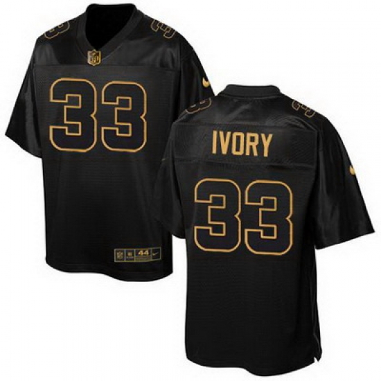 Nike Jaguars #33 Chris Ivory Black Mens Stitched NFL Elite Pro Line Gold Collection Jersey Nike Jaguars #33 Chris Ivory Black Mens Stitched NFL Elite Pro Line Gold Collection Jersey