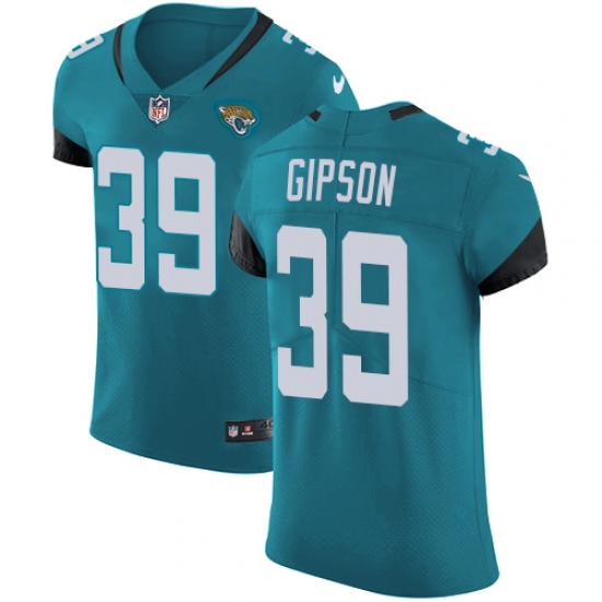 Nike Jaguars #39 Tashaun Gipson Teal Green Alternate Men Stitched NFL Vapor Untouchable Elite Jersey Nike Jaguars #39 Tashaun Gipson Teal Green Alternate Men Stitched NFL Vapor Untouchable Elite Jersey
