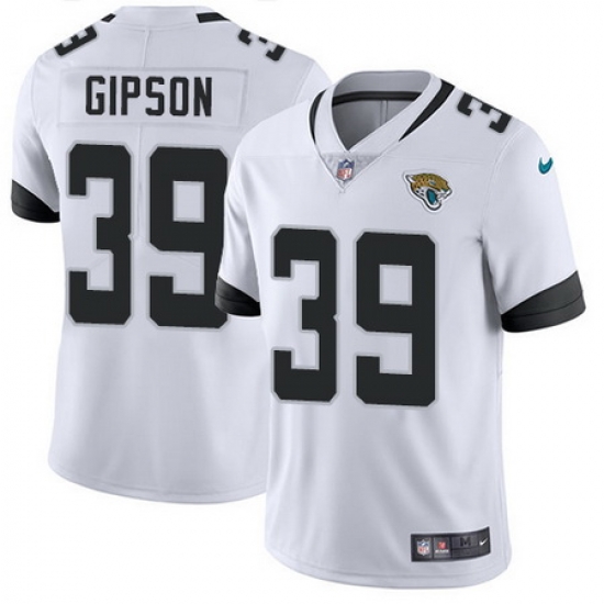 Nike Jaguars #39 Tashaun Gipson White Mens Stitched NFL Vapor Untouchable Limited Jersey Nike Jaguars #39 Tashaun Gipson White Mens Stitched NFL Vapor Untouchable Limited Jersey