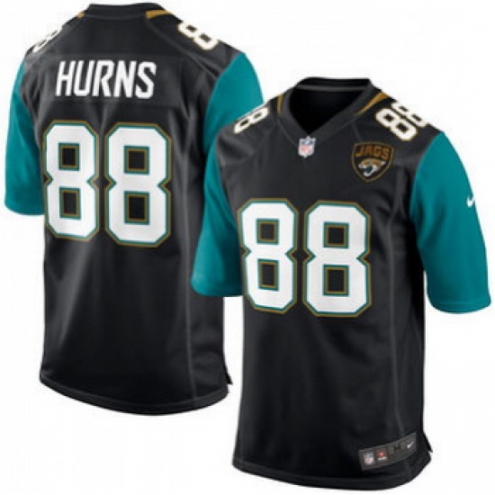 Nike Jaguars 88 Allen Hurns Black Team Color Mens Stitched NFL Elite Jersey Nike Jaguars 88 Allen Hurns Black Team Color Mens Stitched NFL Elite Jersey