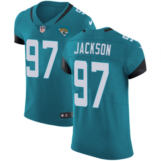 Nike Jaguars #97 Malik Jackson Teal Green Alternate Men Stitched NFL Vapor Untouchable Elite Jersey Nike Jaguars #97 Malik Jackson Teal Green Alternate Men Stitched NFL Vapor Untouchable Elite Jersey