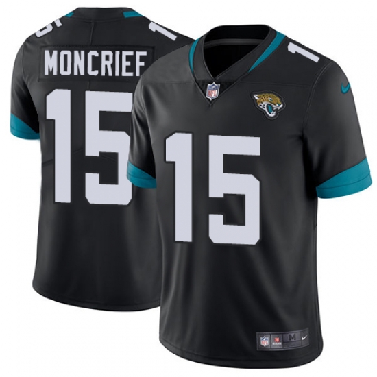 Nike Limited Men Donte Moncrief Black Home Jersey NFL #15 Jacksonville Jaguars Vapor Untouchable Nike Limited Men Donte Moncrief Black Home Jersey NFL #15 Jacksonville Jaguars Vapor Untouchable