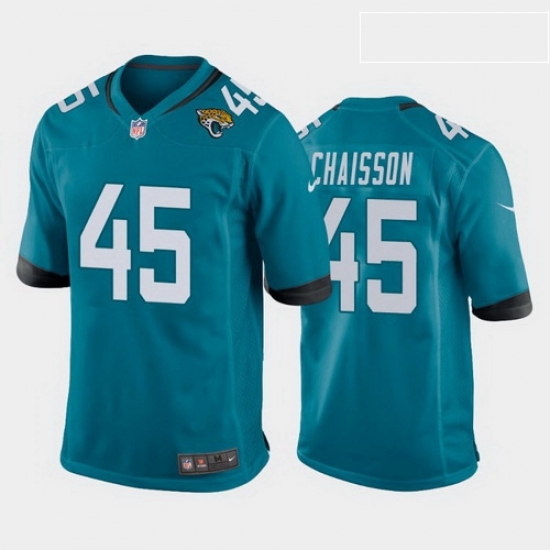 men k'lavon chaisson jacksonville jaguars teal game jersey men k'lavon chaisson jacksonville jaguars teal game jersey