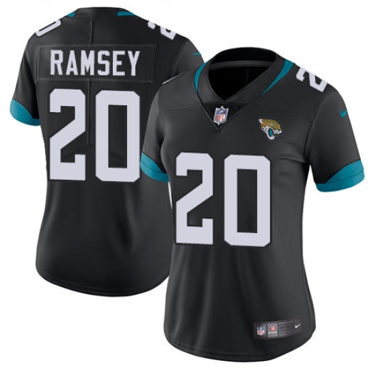 Nike Jaguars #20 Jalen Ramsey Black Alternate Womens Stitched NFL Vapor Untouchable Limited Jersey Nike Jaguars #20 Jalen Ramsey Black Alternate Womens Stitched NFL Vapor Untouchable Limited Jersey