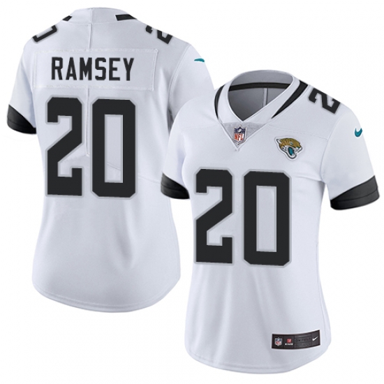 Nike Jaguars #20 Jalen Ramsey White Womens Stitched NFL Vapor Untouchable Limited Jersey Nike Jaguars #20 Jalen Ramsey White Womens Stitched NFL Vapor Untouchable Limited Jersey