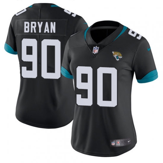 Nike Jaguars #90 Taven Bryan Black Alternate Womens Stitched NFL Vapor Untouchable Limited Jersey Nike Jaguars #90 Taven Bryan Black Alternate Womens Stitched NFL Vapor Untouchable Limited Jersey