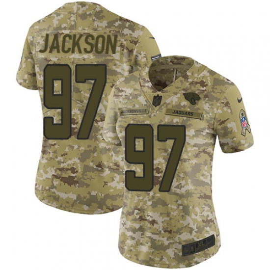 Nike Jaguars #97 Malik Jackson Camo Women Stitched NFL Limited 2018 Salute to Service Jersey Nike Jaguars #97 Malik Jackson Camo Women Stitched NFL Limited 2018 Salute to Service Jersey