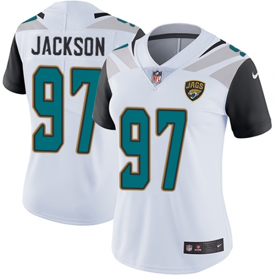 Nike Jaguars #97 Malik Jackson White Womens Stitched NFL Vapor Untouchable Limited Jersey Nike Jaguars #97 Malik Jackson White Womens Stitched NFL Vapor Untouchable Limited Jersey