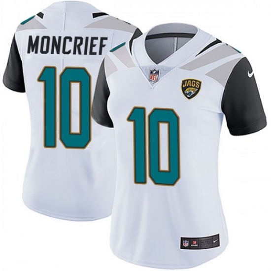 Women Nike Donte Moncrief Jacksonville Jaguars Limited White Vapor Untouchable Jersey Women Nike Donte Moncrief Jacksonville Jaguars Limited White Vapor Untouchable Jersey