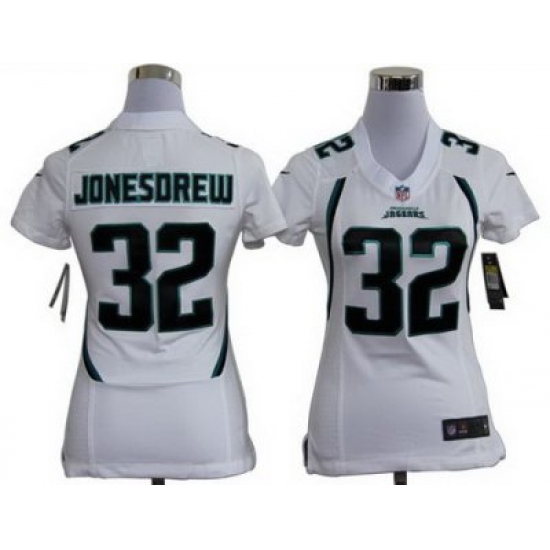 Women Nike Jacksonville Jaguars 32# Maurice Jones-Drew White Nike NFL Jerseys Women Nike Jacksonville Jaguars 32# Maurice Jones-Drew White Nike NFL Jerseys