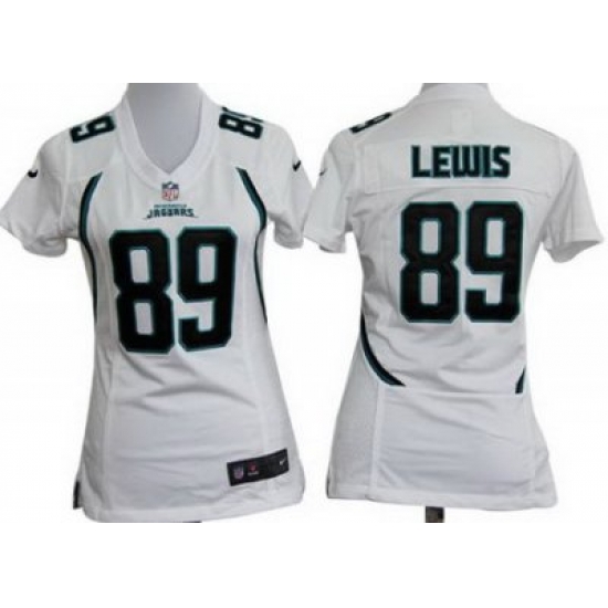 Women Nike Jacksonville Jaguars 89# Marcedes Lewis White Nike NFL Jerseys Women Nike Jacksonville Jaguars 89# Marcedes Lewis White Nike NFL Jerseys