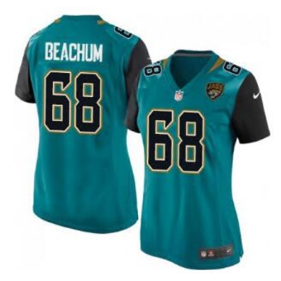 Women Nike Jaguars #68 Kelvin Beachum Green NFL Jersey Women Nike Jaguars #68 Kelvin Beachum Green NFL Jersey