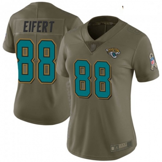 Women Nike Jaguars 88 Tyler Eifert Vapor Salute To Service Limited Jersey Women Nike Jaguars 88 Tyler Eifert Vapor Salute To Service Limited Jersey