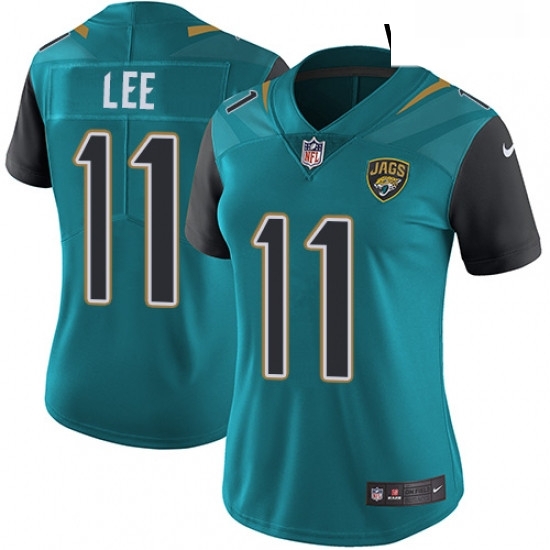 Womens Nike Jacksonville Jaguars 11 Marqise Lee Elite Teal Green Team Color NFL Jersey Womens Nike Jacksonville Jaguars 11 Marqise Lee Elite Teal Green Team Color NFL Jersey