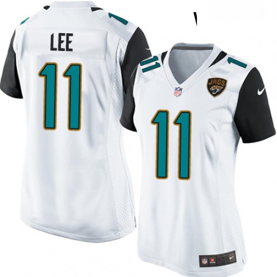 Womens Nike Jacksonville Jaguars 11 Marqise Lee Game White NFL Jersey Womens Nike Jacksonville Jaguars 11 Marqise Lee Game White NFL Jersey