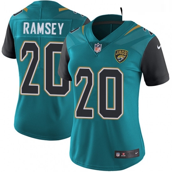 Womens Nike Jacksonville Jaguars 20 Jalen Ramsey Teal Green Team Color Vapor Untouchable Limited Player NFL Jersey Womens Nike Jacksonville Jaguars 20 Jalen Ramsey Teal Green Team Color Vapor Untouchable Limited Player NFL Jersey