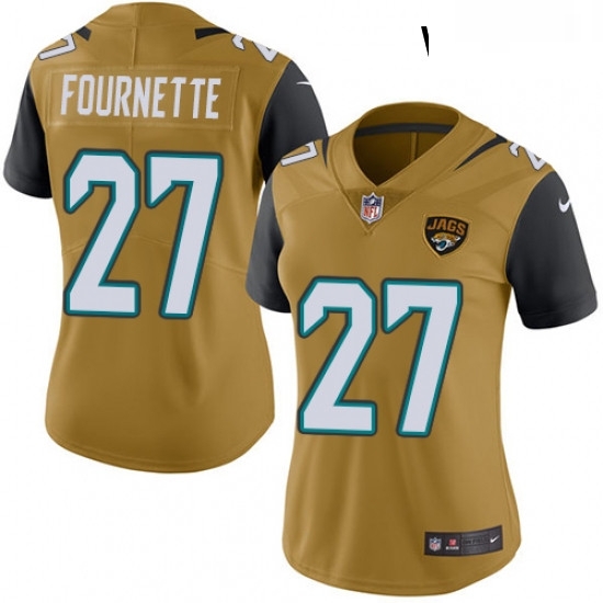 Womens Nike Jacksonville Jaguars 27 Leonard Fournette Limited Gold Rush Vapor Untouchable NFL Jersey Womens Nike Jacksonville Jaguars 27 Leonard Fournette Limited Gold Rush Vapor Untouchable NFL Jersey