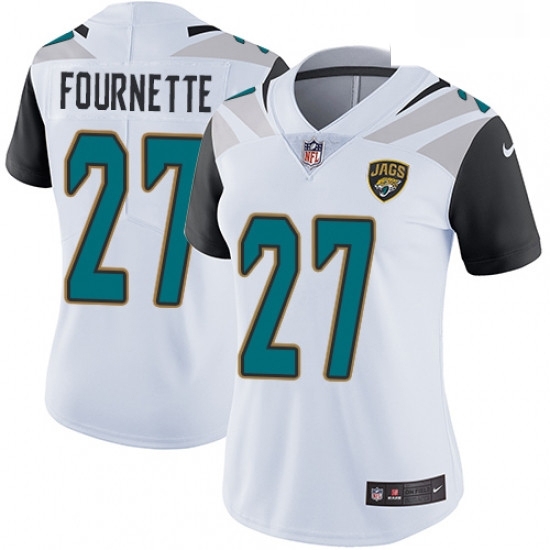 Womens Nike Jacksonville Jaguars 27 Leonard Fournette White Vapor Untouchable Limited Player NFL Jersey Womens Nike Jacksonville Jaguars 27 Leonard Fournette White Vapor Untouchable Limited Player NFL Jersey