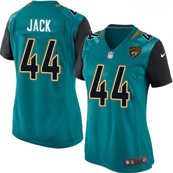 Womens Nike Jacksonville Jaguars 44 Myles Jack Game Teal Green Team Color NFL Jersey Womens Nike Jacksonville Jaguars 44 Myles Jack Game Teal Green Team Color NFL Jersey