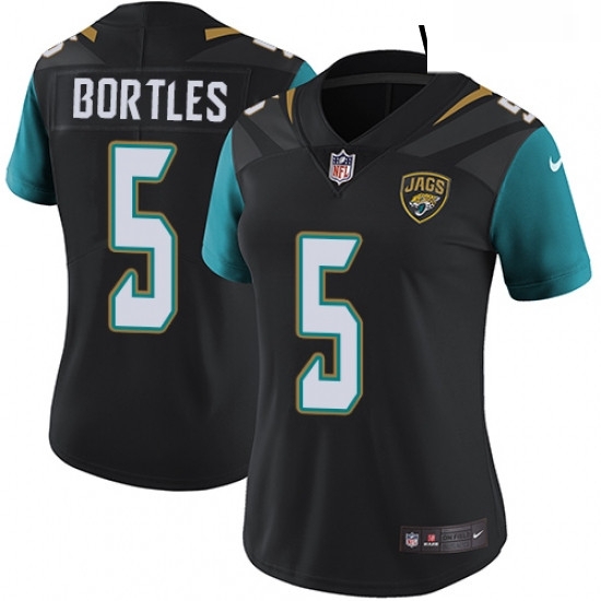 Womens Nike Jacksonville Jaguars 5 Blake Bortles Elite Black Alternate NFL Jersey Womens Nike Jacksonville Jaguars 5 Blake Bortles Elite Black Alternate NFL Jersey