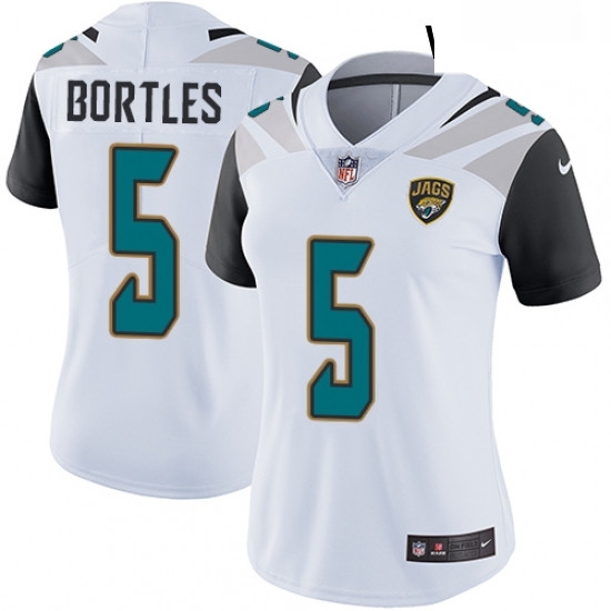 Womens Nike Jacksonville Jaguars 5 Blake Bortles Elite White NFL Jersey Womens Nike Jacksonville Jaguars 5 Blake Bortles Elite White NFL Jersey