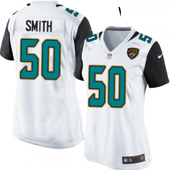 Womens Nike Jacksonville Jaguars 50 Telvin Smith Game White NFL Jersey Womens Nike Jacksonville Jaguars 50 Telvin Smith Game White NFL Jersey