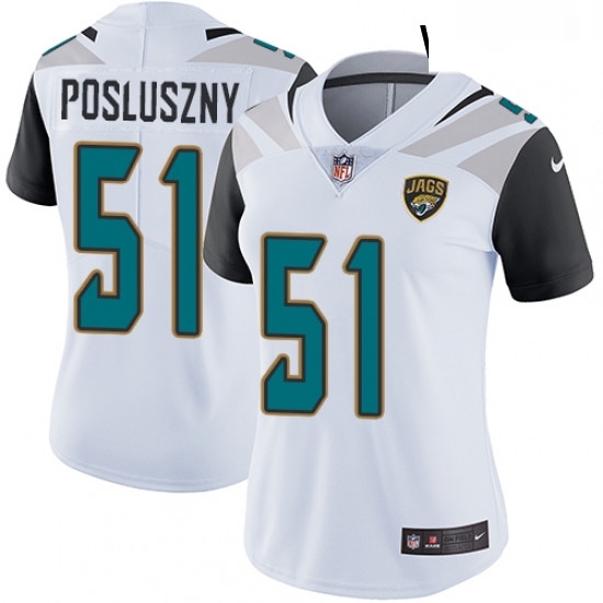 Womens Nike Jacksonville Jaguars 51 Paul Posluszny Elite White NFL Jersey Womens Nike Jacksonville Jaguars 51 Paul Posluszny Elite White NFL Jersey