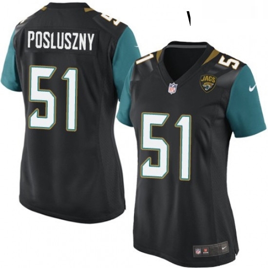 Womens Nike Jacksonville Jaguars 51 Paul Posluszny Game Black Alternate NFL Jersey Womens Nike Jacksonville Jaguars 51 Paul Posluszny Game Black Alternate NFL Jersey