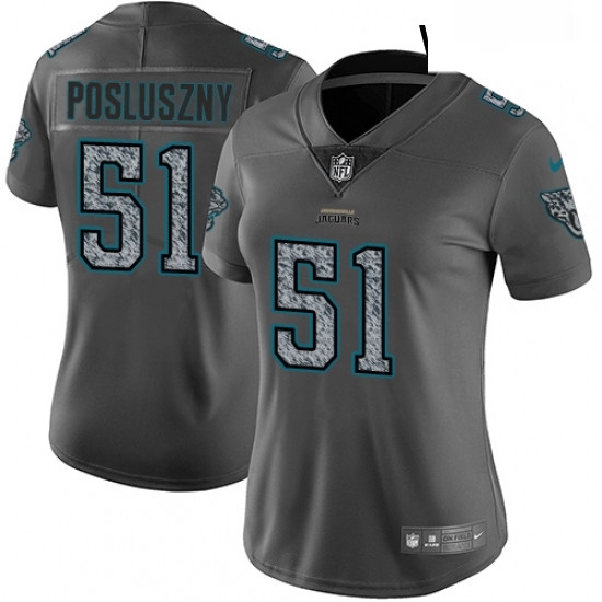 Womens Nike Jacksonville Jaguars 51 Paul Posluszny Gray Static Vapor Untouchable Limited NFL Jersey Womens Nike Jacksonville Jaguars 51 Paul Posluszny Gray Static Vapor Untouchable Limited NFL Jersey