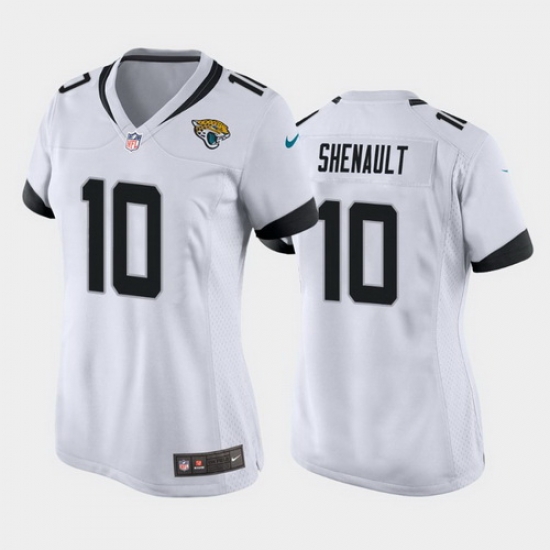 women laviska shenault jacksonville jaguars white game jersey women laviska shenault jacksonville jaguars white game jersey