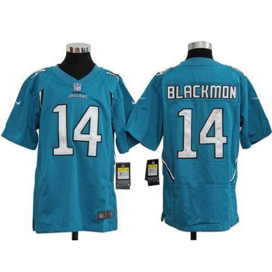 Nike Jaguars #14 Justin Blackmon Teal Green Alternate Youth Stitched NFL Elite Jersey Nike Jaguars #14 Justin Blackmon Teal Green Alternate Youth Stitched NFL Elite Jersey