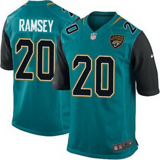 Nike Jaguars #20 Jalen Ramsey Teal Green Team Color Youth Stitched NFL Elite Jersey Nike Jaguars #20 Jalen Ramsey Teal Green Team Color Youth Stitched NFL Elite Jersey