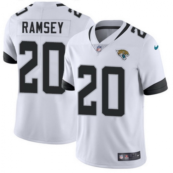 Nike Jaguars #20 Jalen Ramsey White Youth Stitched NFL Vapor Untouchable Limited Jersey Nike Jaguars #20 Jalen Ramsey White Youth Stitched NFL Vapor Untouchable Limited Jersey