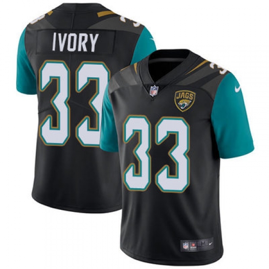 Nike Jaguars #33 Chris Ivory Black Alternate Youth Stitched NFL Vapor Untouchable Limited Jersey Nike Jaguars #33 Chris Ivory Black Alternate Youth Stitched NFL Vapor Untouchable Limited Jersey