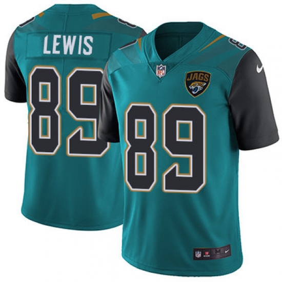 Nike Jaguars #89 Marcedes Lewis Teal Green Team Color Youth Stitched NFL Vapor Untouchable Limited Jersey Nike Jaguars #89 Marcedes Lewis Teal Green Team Color Youth Stitched NFL Vapor Untouchable Limited Jersey