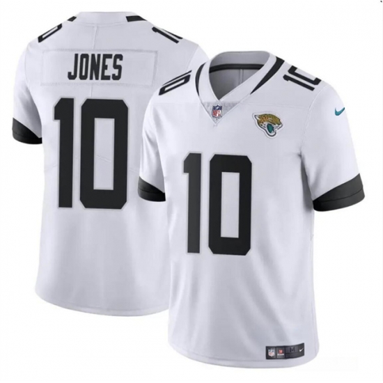 Youth Jacksonville Jaguars 10 Mac Jones White Vapor Untouchable Limited Stitched Jersey Youth Jacksonville Jaguars 10 Mac Jones White Vapor Untouchable Limited Stitched Jersey