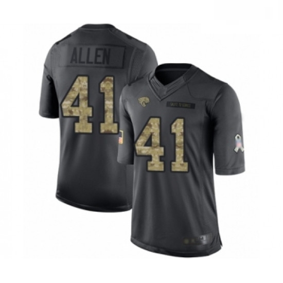 Youth Jacksonville Jaguars 41 Josh Allen Limited Black 2016 Salute to Service Football Jersey Youth Jacksonville Jaguars 41 Josh Allen Limited Black 2016 Salute to Service Football Jersey