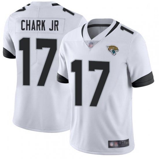 Youth Jaguars 17 DJ Chark Jr White Stitched Football Vapor Untouchable Limited Jersey Youth Jaguars 17 DJ Chark Jr White Stitched Football Vapor Untouchable Limited Jersey