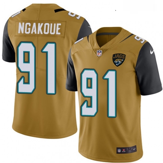 Youth Nike Jacksonville Jaguars 91 Yannick Ngakoue Limited Gold Rush Vapor Untouchable NFL Jersey Youth Nike Jacksonville Jaguars 91 Yannick Ngakoue Limited Gold Rush Vapor Untouchable NFL Jersey